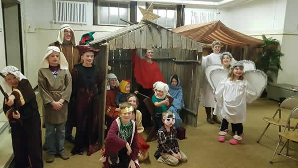Nativity Scene Players